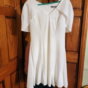 Danny and Nicole Ivory Dress Sz 16